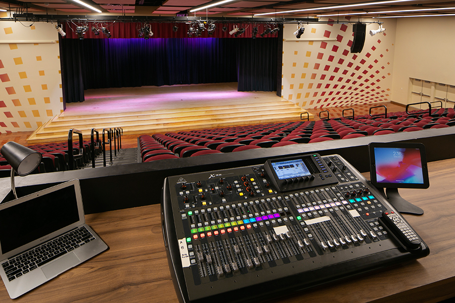 Elizabeth Seton High School Auditorium control system