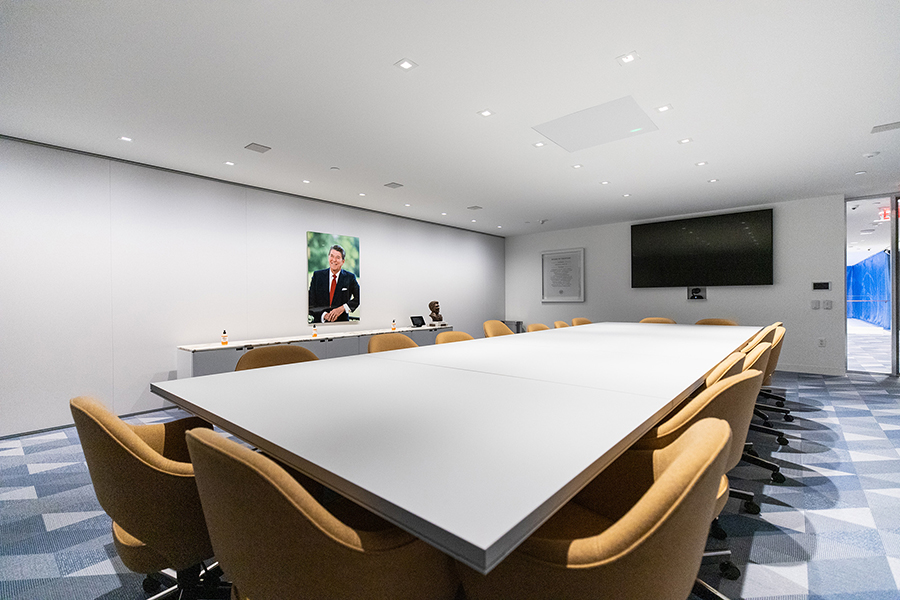 A conference room at The Ronald Reagan Institute