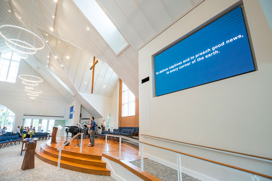 Alexandria Presbyterian Church, Sanctuary